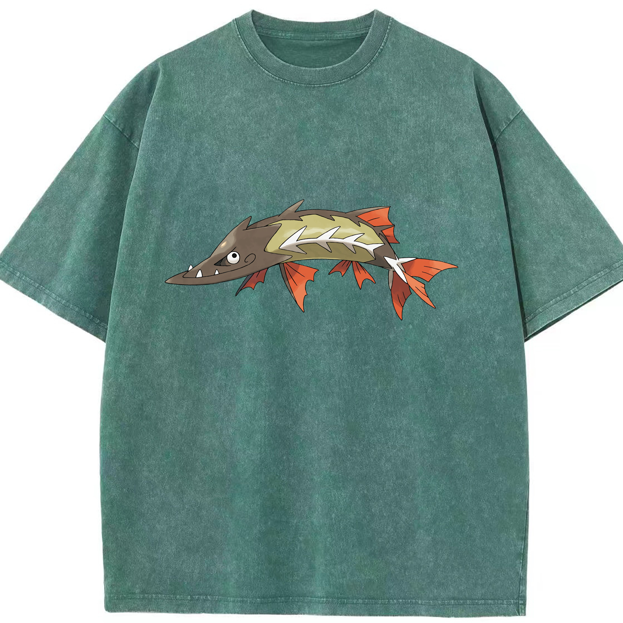 （画像用） ポケットモンスター Pokémon 綿100% ヴィンテージ風 半袖Tシャツ（フロントプリント）